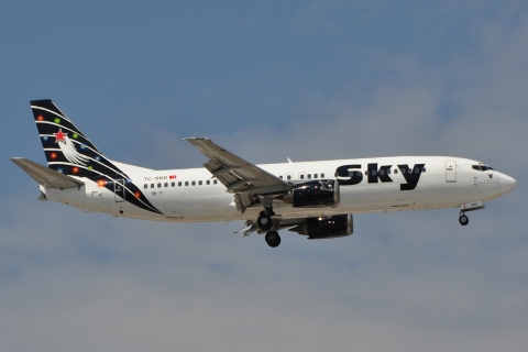 TC-SKD - 737-4Q8 - Sky Airlines - AYT - 28-08-2011