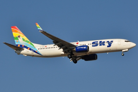 TC-SKS - 737-83N(WL) - Sky Airlines - AYT - 27-08-2011