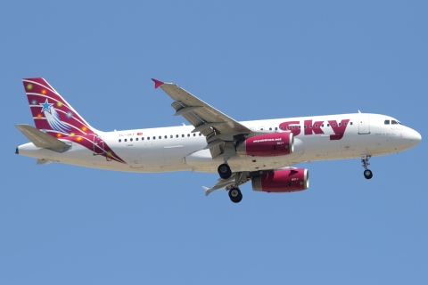 TC-SKT - A320-232 - Anadolu Jet - AYT - 25-08-2011