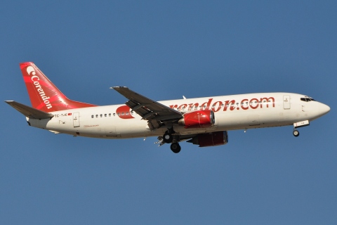 TC-TJE - 737-4Y0 - Corendon Airlines - AYT - 26-08-2011