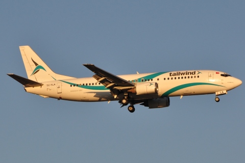 TC-TLA - 737-4Q8 - Tailwind Airlines - AYT - 26-08-2011