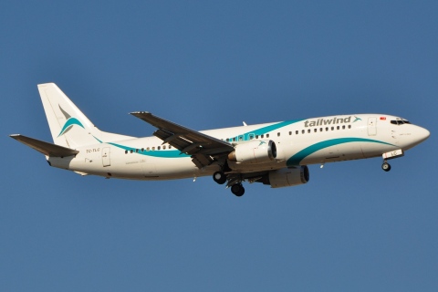 TC-TLC - 737-4Q8 - Tailwind Airlines - AYT - 27-08-2011