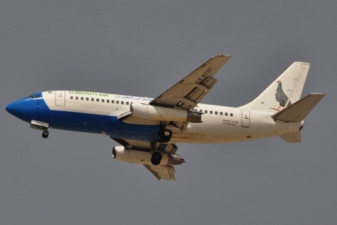 UP-B3707 - 737-230 - Djibouti Air - DXB - 03-04-2011