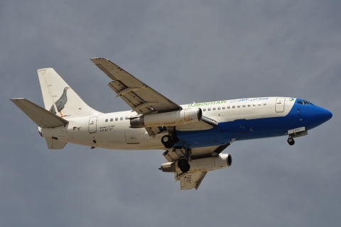 UP-B3707 - 737-230 - Djibouti Air - DXB - 07-04-2011