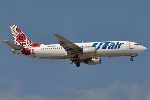 UR-UTG - 737-4Q8 - UTAir Aviation - AYT - 30-08-2011