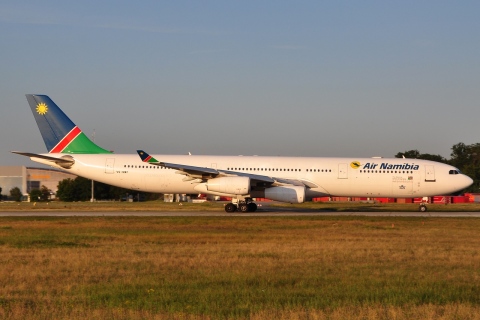 V5-NMF - A340-311 - Air Namibia - FRA - 27-08-2011