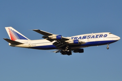 VP-BGU - 747-346 - Transaero Airlines - AYT - 26-08-2011