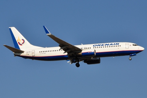VQ-BCJ - 737-8AS(WL) - Orenair (Orenburg Airlines) - AYT - 28-08-2011