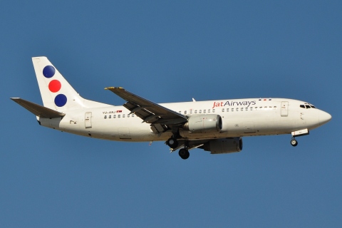 YU-ANJ - 737-3H9 - JAT Airways - AYT - 26-08-2011