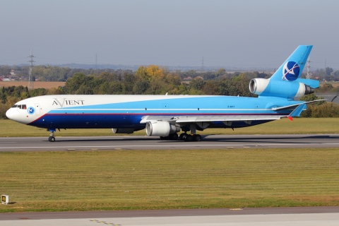 Z-BVT - MD-11F - Avient Aviation - LGG - 23-10-2011
