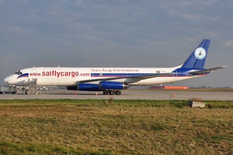 ZS-OSI - DC-8-62H - Saifly Cargo - LGG - 22-11-2011