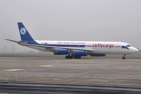 ZS-OSI - DC-8-62H - Saifly Cargo - LGG - 23-11-2011