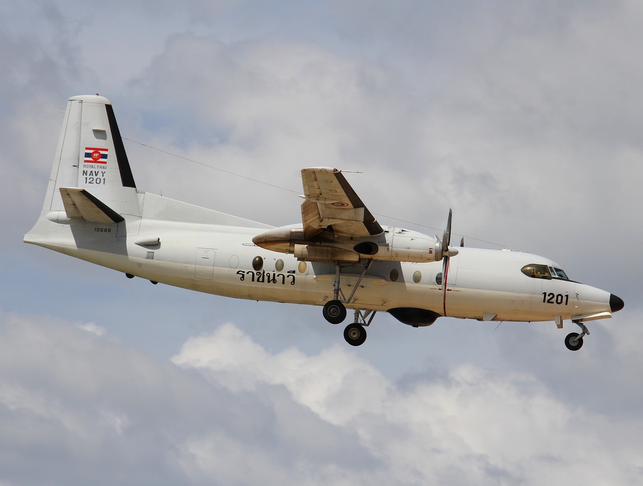 1201 - Fokker F-27-200MAR - Royal Thai Navy - HKT - 01-02-2012