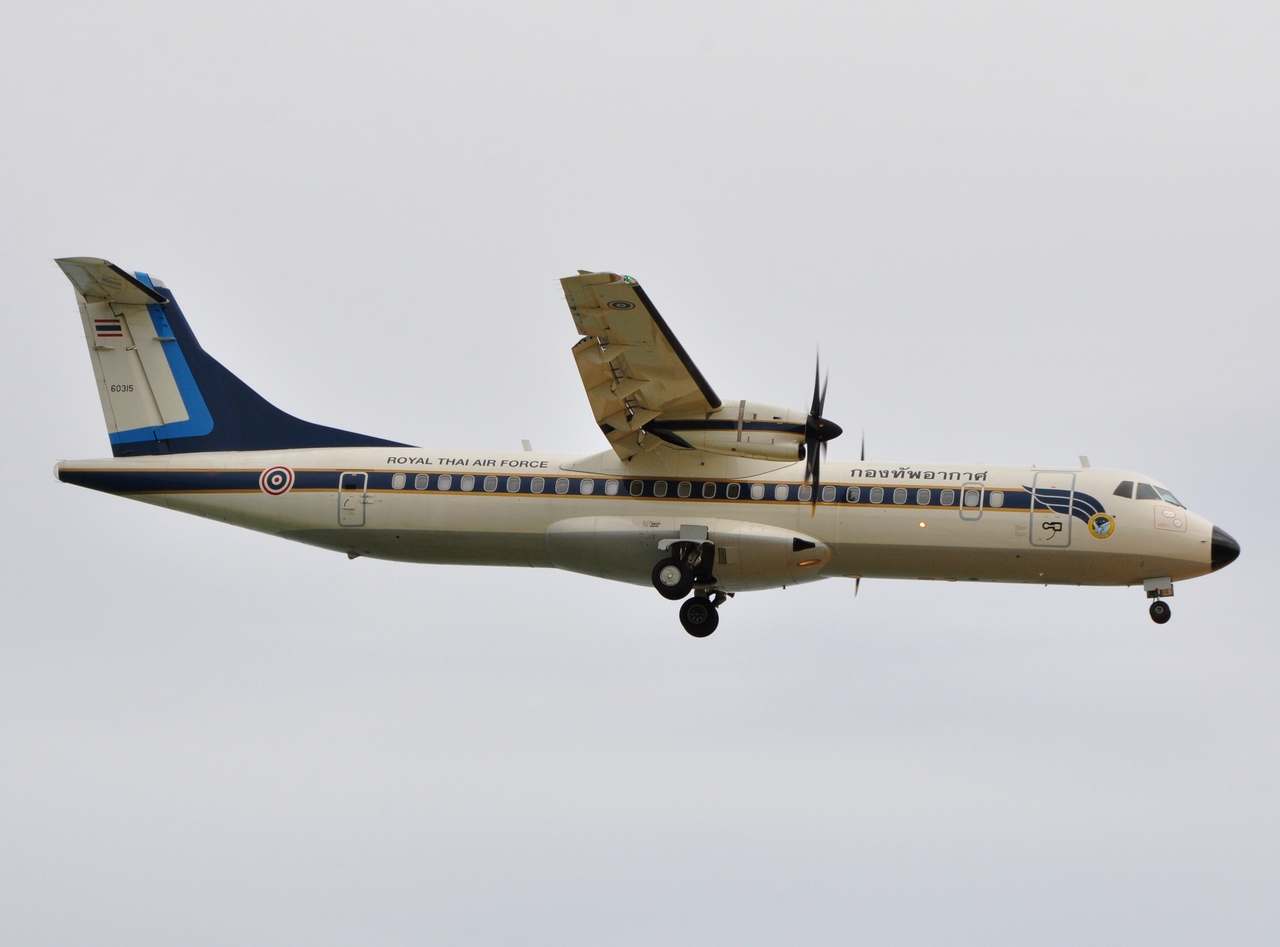 60315 - ATR 72-500 (72-212A) - Royal Thai Air Force - HKT - 30-01-2012