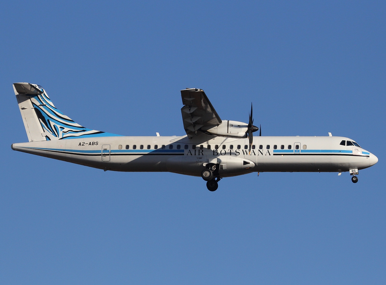 A2-ABS - ATR 72-500 (72-212A) - Air Botswana - JNB - 27-05-2012