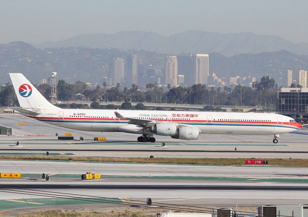 B-6050 - A340-642 - China Eastern Airlines - LAX - 10-03-2012b