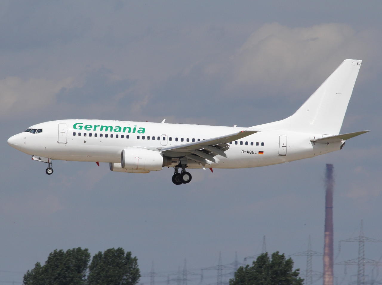 D-AGEL - 737-75B(WL) - Germania - DUS - 07-07-2012