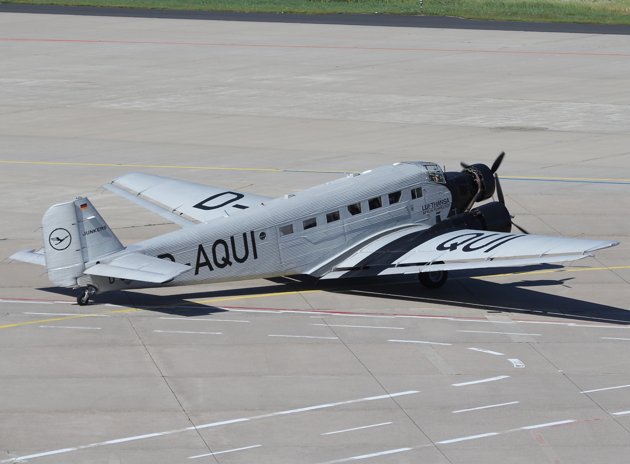 D-AQUI - Junkers JU-52-3M - Lufthansa - CGN - 01-08-2012