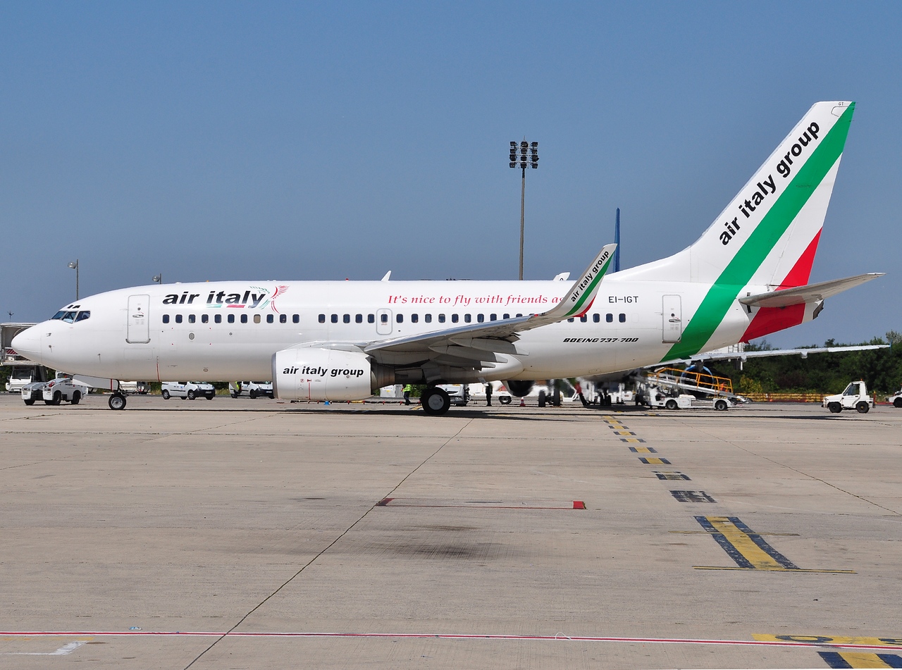 EI-IGT - 737-73V(WL) - Air Italy - CDG - 10-08-2012