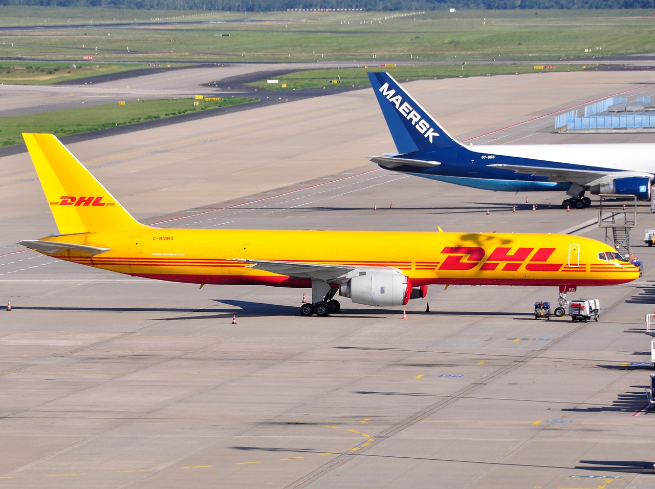 G-BMRD - 757-236 - DHL Air - CGN - 01-08-2012