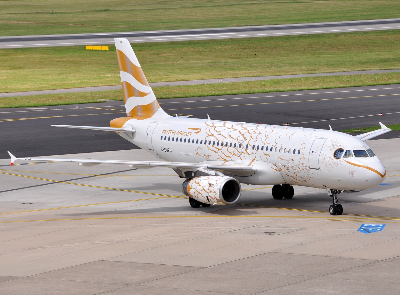 G-EUPD - A319-131 - British Airways - DUS - 07-07-2012