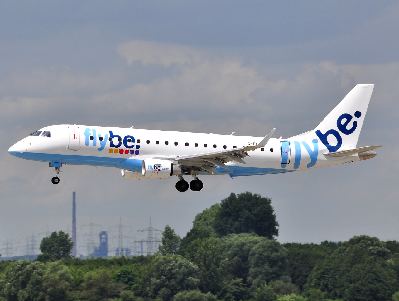 G-FBJF - ERJ-175STD (ERJ-170-200) - Flybe - DUS - 07-07-2012