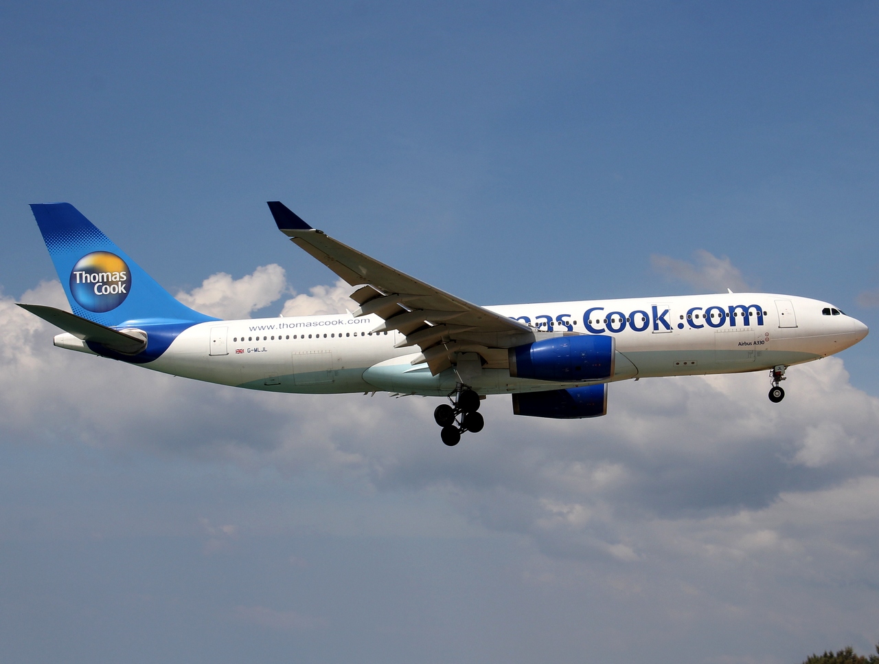 G-MLJL - A330-243 - Thomas Cook Airlines - HKT - 29-01-2012