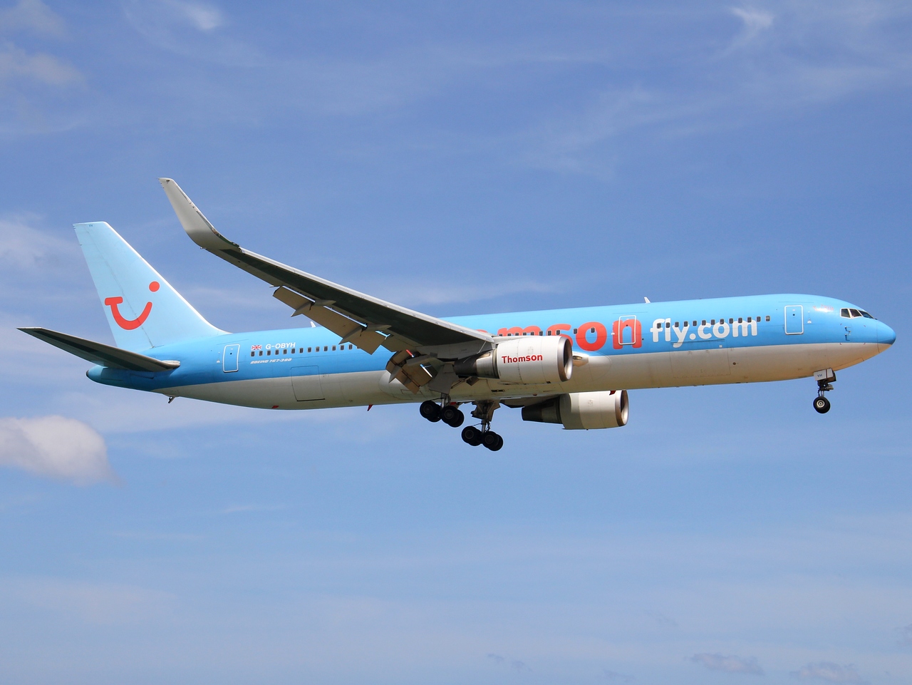 G-OBYH - 767-304(ER)(WL) - Thomson Airways - HKT - 03-02-2012