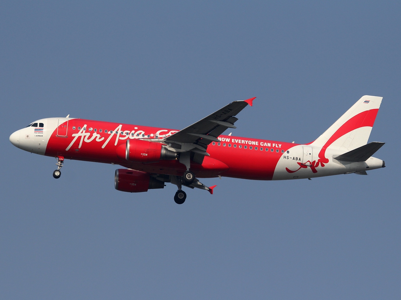 HS-ABA - A320-216 - Thai AirAsia - BKK - 25-01-2012
