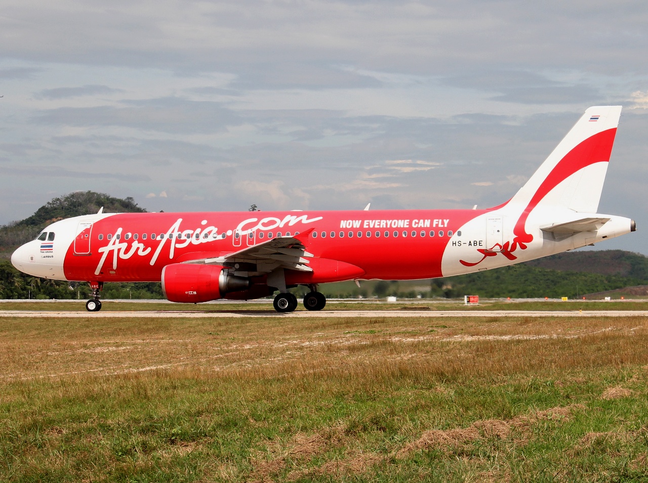 HS-ABE - A320-216 - Thai AirAsia - HKT - 29-01-2012