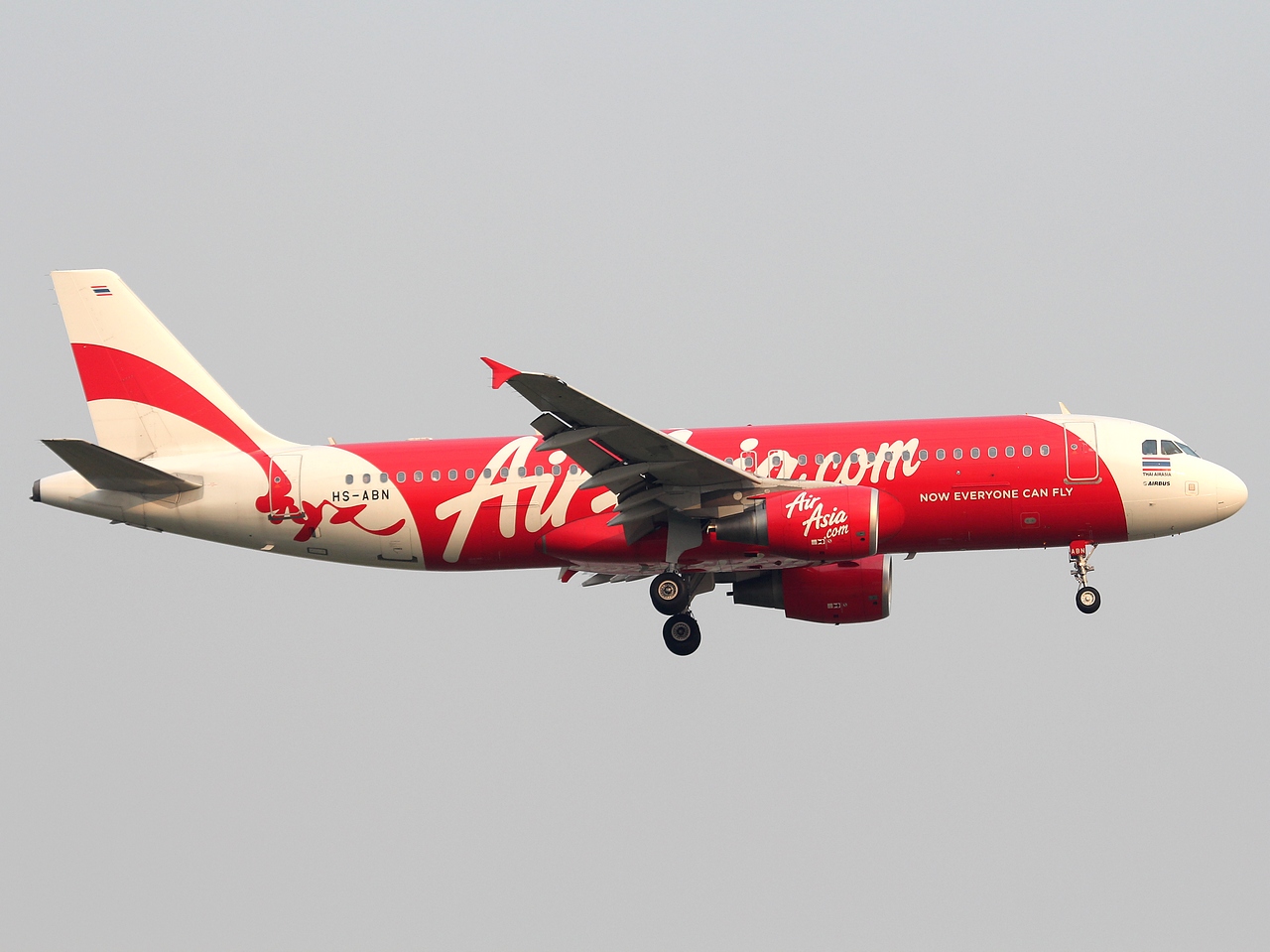 HS-ABN - A320-216 - Thai AirAsia - BKK - 28-01-2012