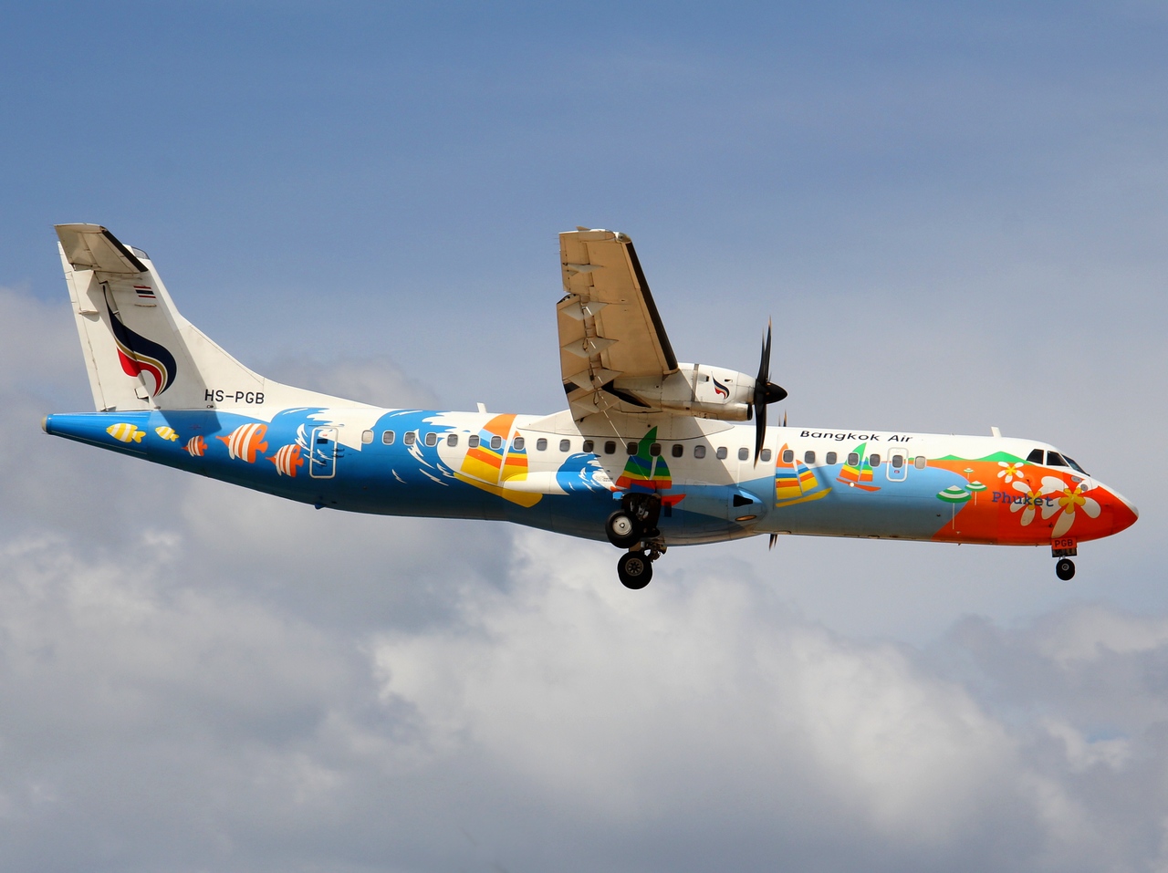 HS-PGB - ATR 72-500 (72-212A) - Bangkok Airways - HKT - 01-06-2012