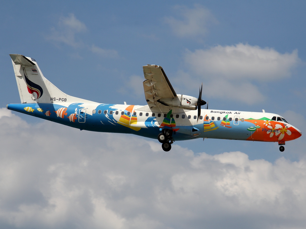 HS-PGB - ATR 72-500 (72-212A) - Bangkok Airways - HKT - 29-01-2012