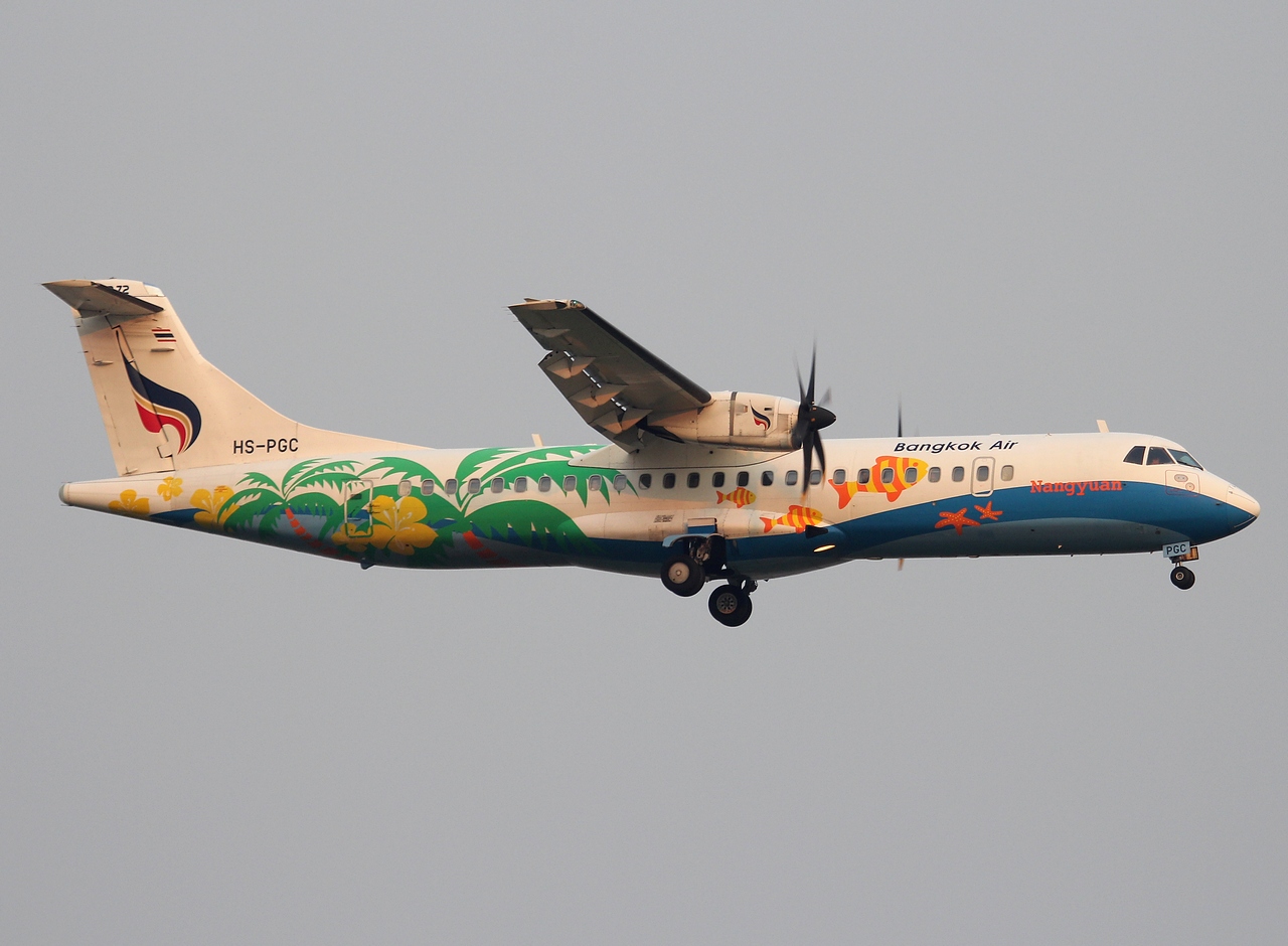 HS-PGC - ATR 72-500 (72-212A) - Bangkok Airways - BKK - 28-01-2012