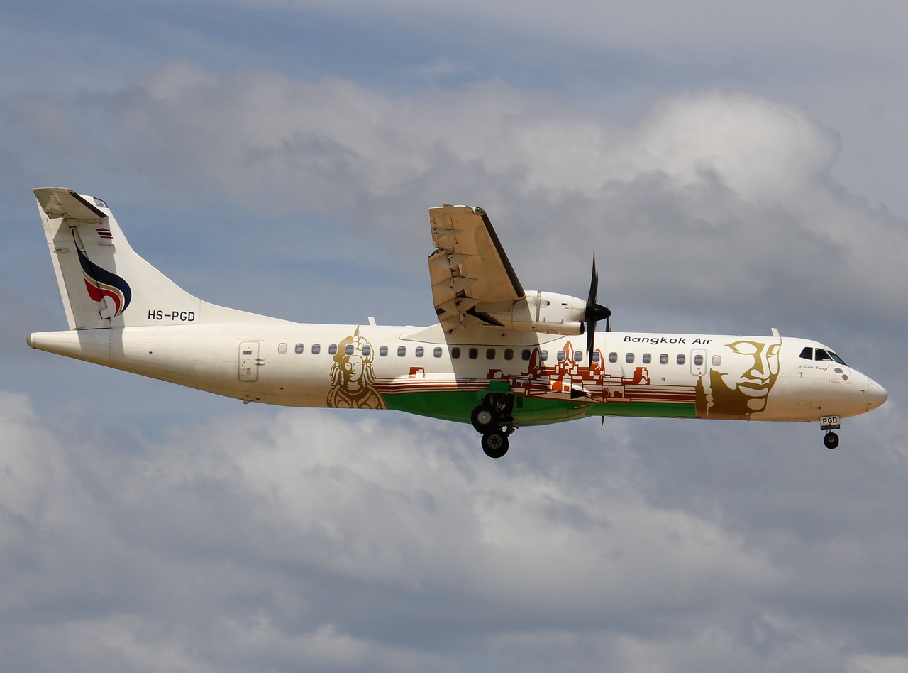 HS-PGD - ATR 72-500 (72-212A) - Bangkok Airways - HKT - 01-06-2012