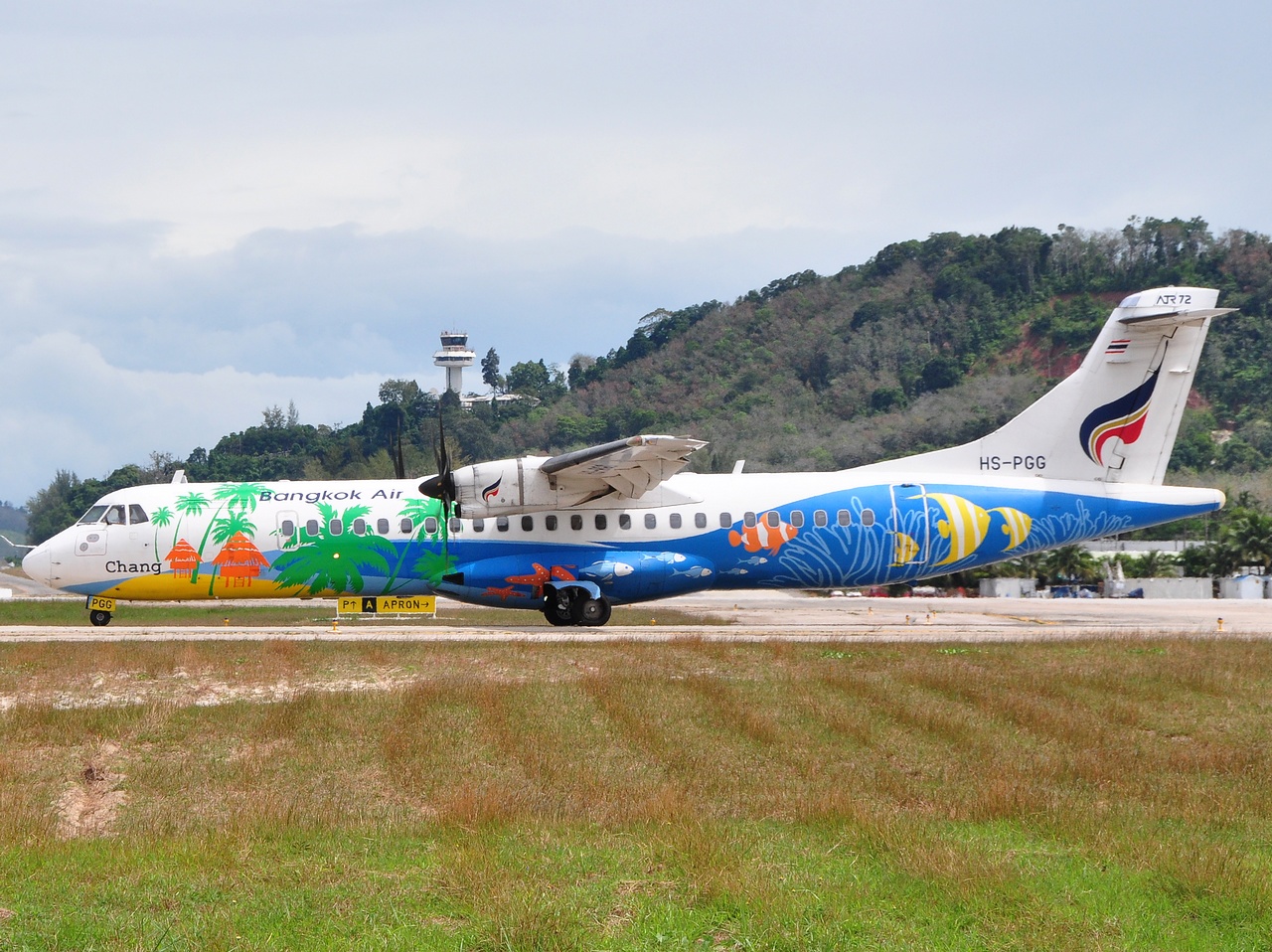 HS-PGG - ATR 72-500 (72-212A) - Bangkok Airways - HKT - 30-01-2012