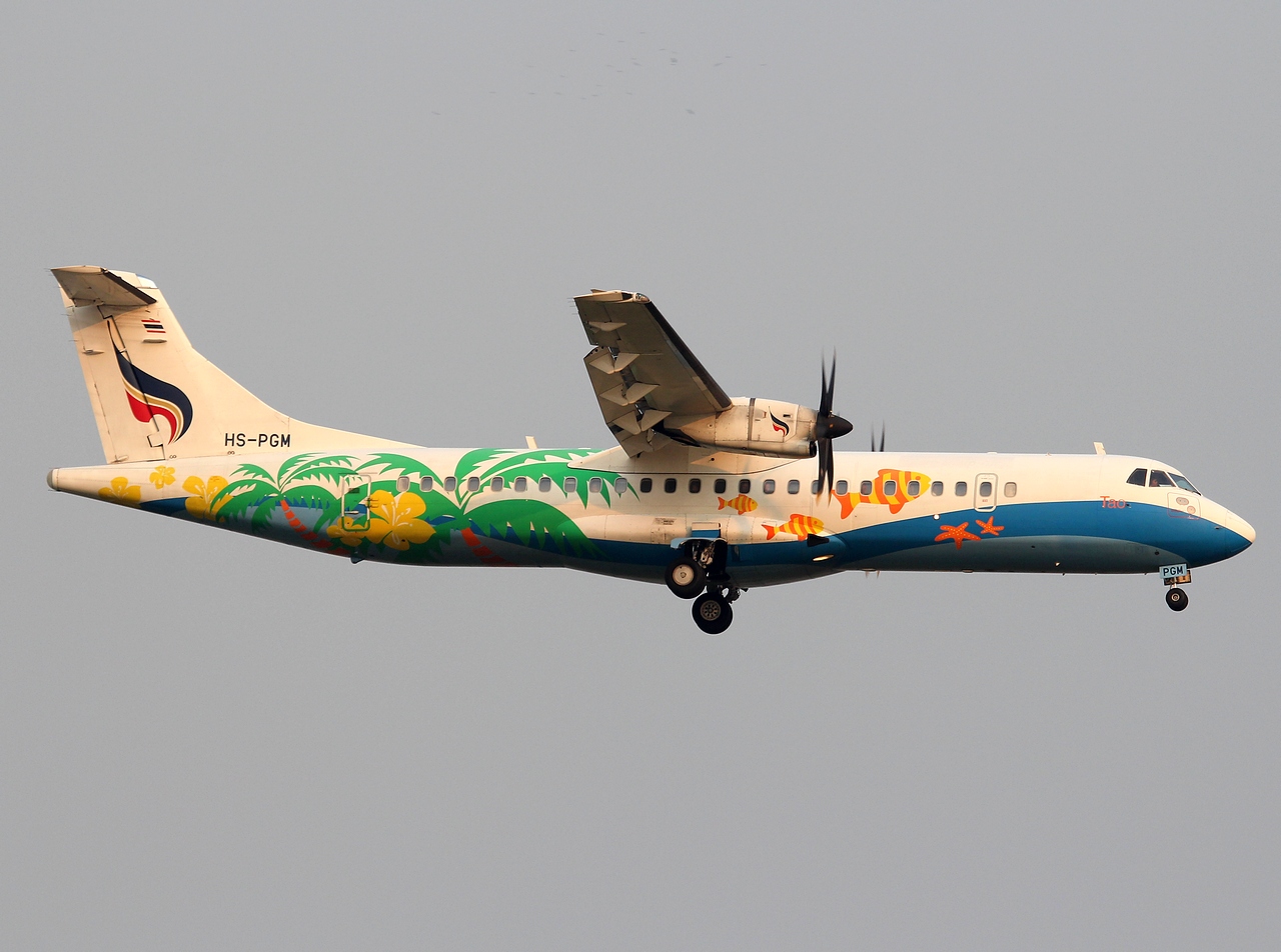 HS-PGM - ATR 72-500 (72-212A) - Bangkok Airways - BKK - 28-01-2012