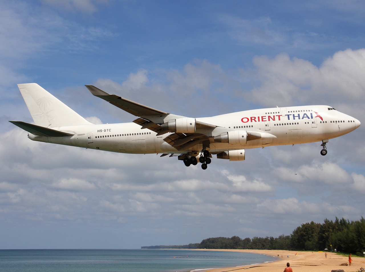 HS-STC - 747-412 - Orient Thai Airlines - HKT - 01-02-2012