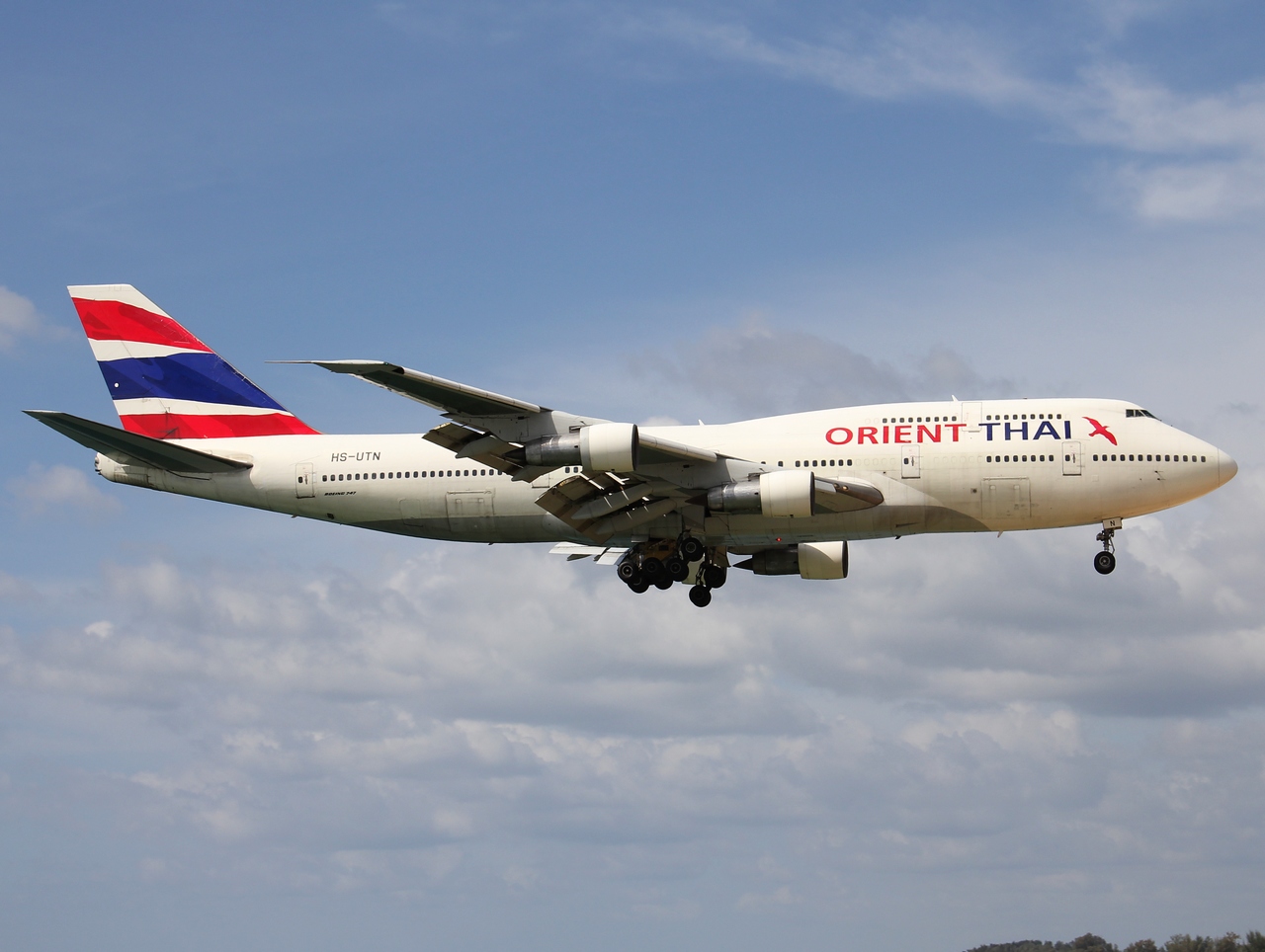 HS-UTN - 747-346 - Orient Thai Airlines - HKT - 01-02-2012