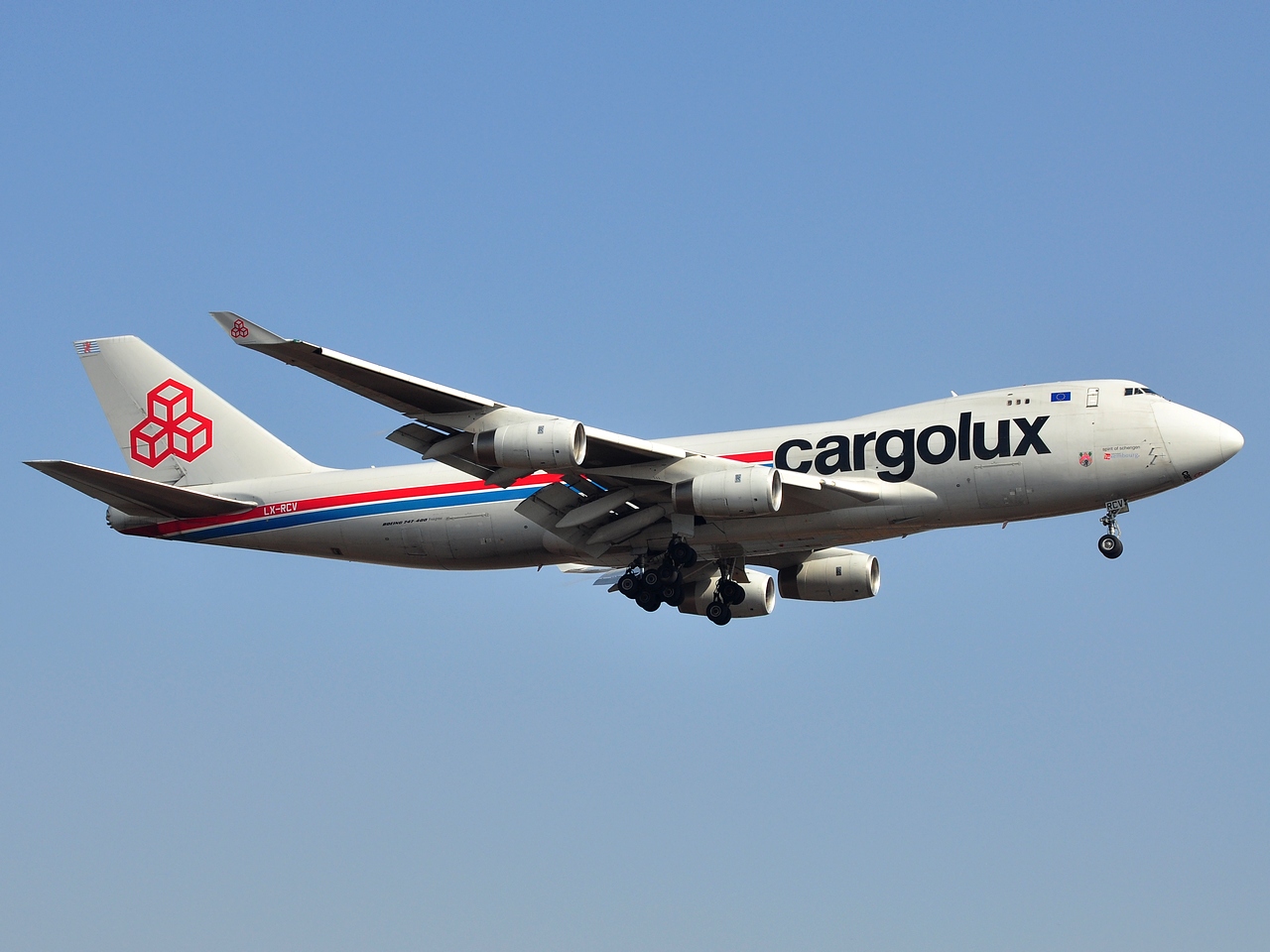 LX-RCV - 747-4R7F - Cargolux Airlines International - JNB - 28-05-2012