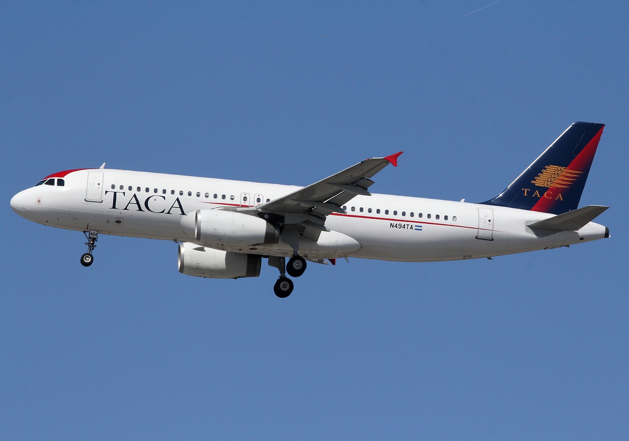 N494TA - A320-233 - TACA International Airlines - LAX - 13-03-2012