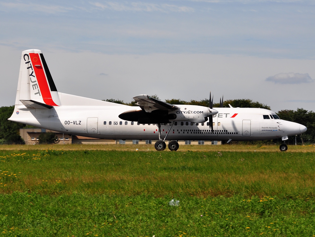 OO-VLZ - Fokker 50 - Cityjet - LUX - 02-09-2012