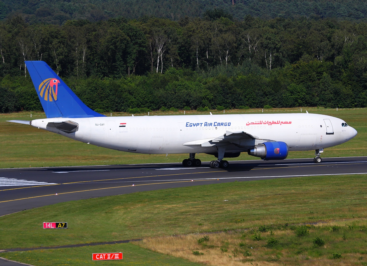 SU-GAY - A300-622R - Egyptair Cargo - CGN - 01-08-2012