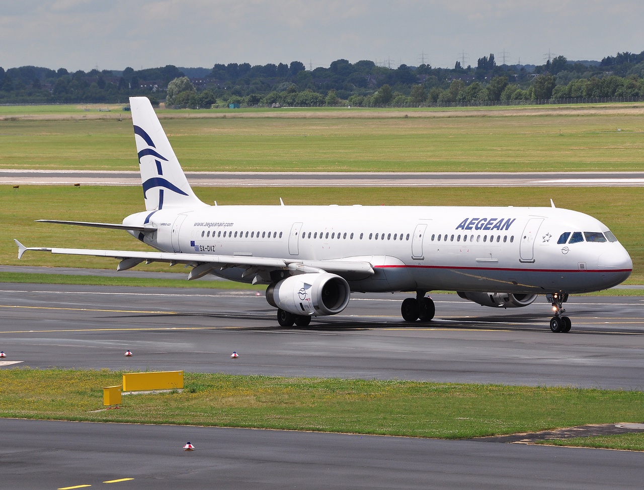 SX-DVZ - A321-231 - Aegean Airlines - DUS - 07-07-2012