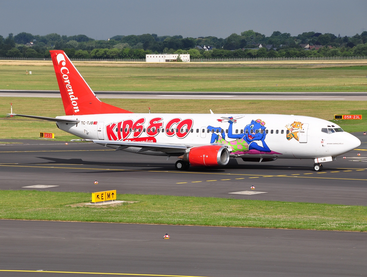 TC-TJB - 737-3Q8 - Corendon Airlines - DUS - 07-07-2012
