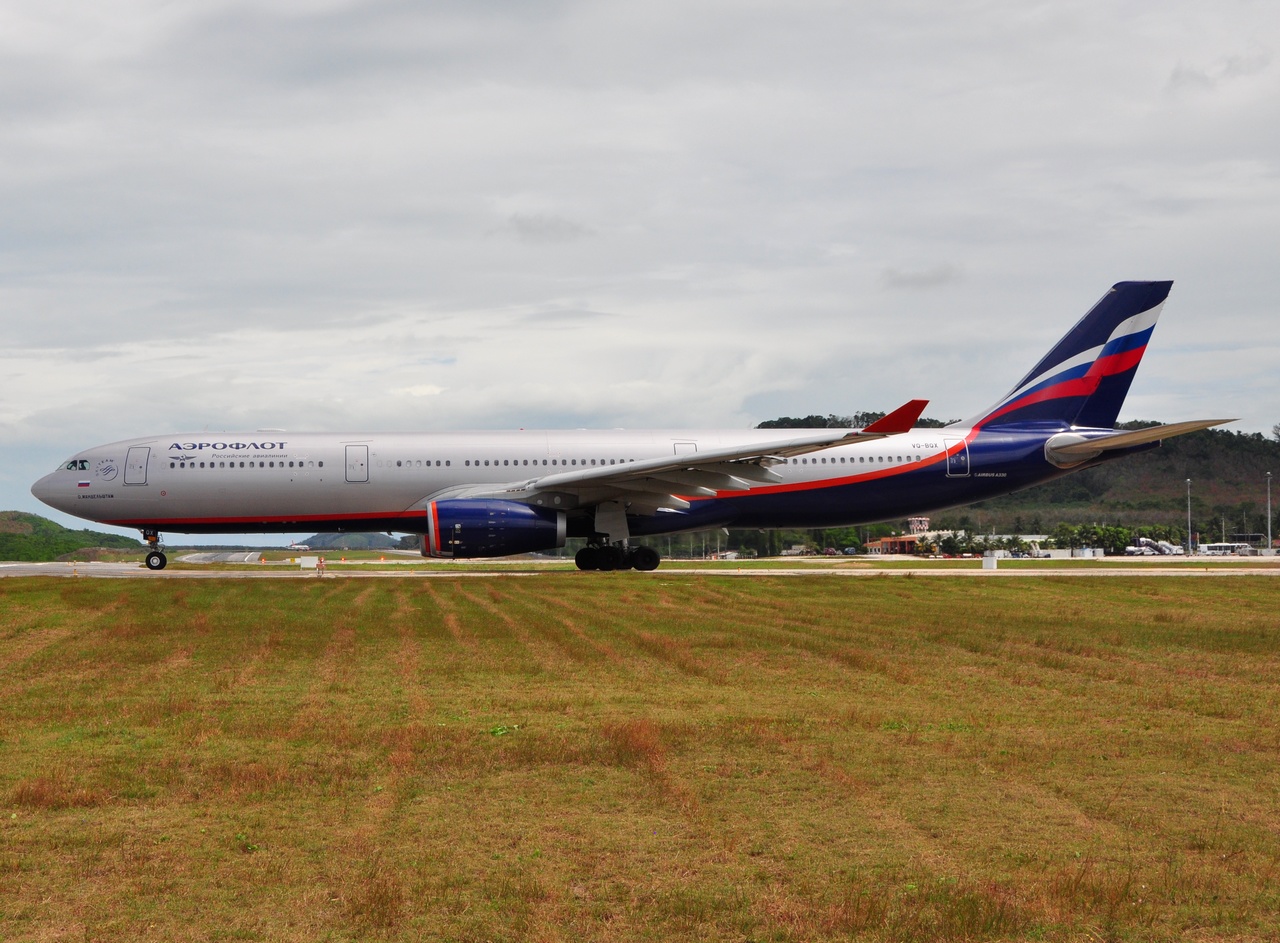 VQ-BQX - A330-343 - Aeroflot _ Russian Airlines - HKT - 30-01-2012