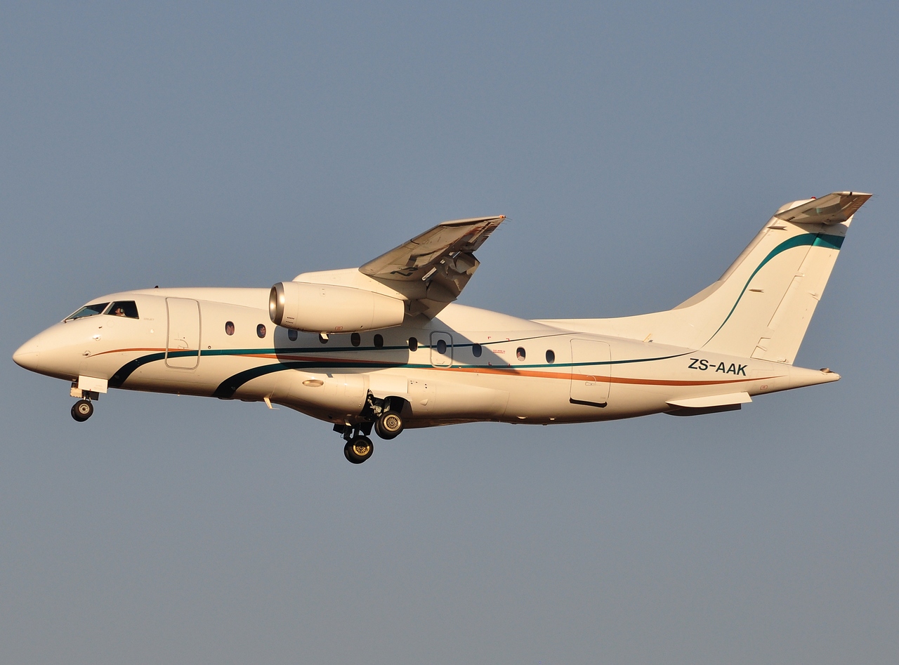 ZS-AAK - Dornier 328-310 Jet - Avex Air Transport - JNB - 25-05-2012