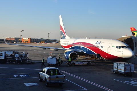 5N-MJP - 737-8JE(W) - Arik Air - JNB - 25-05-2012