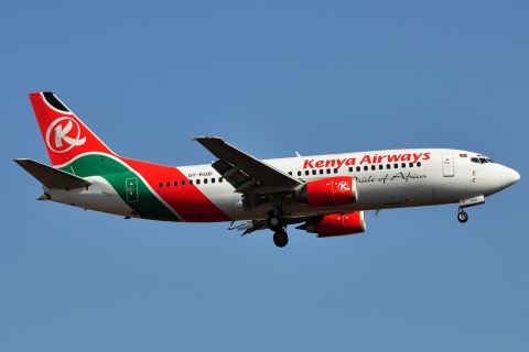 5Y-KQD - 737-3U8 - Kenya Airways - JNB - 25-05-2012