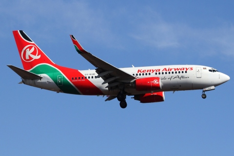 5Y-KQE - 737-76N(WL) - Kenya Airways - JNB - 27-05-2012
